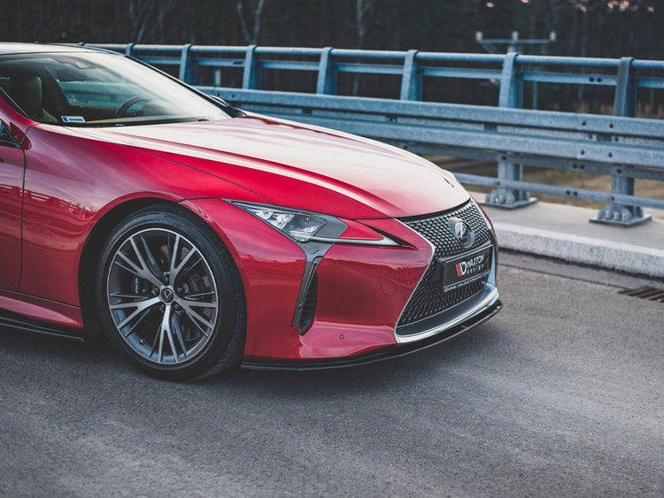 Front Splitter V2 Lexus LC 500 (2017-) - Wayside Performance 