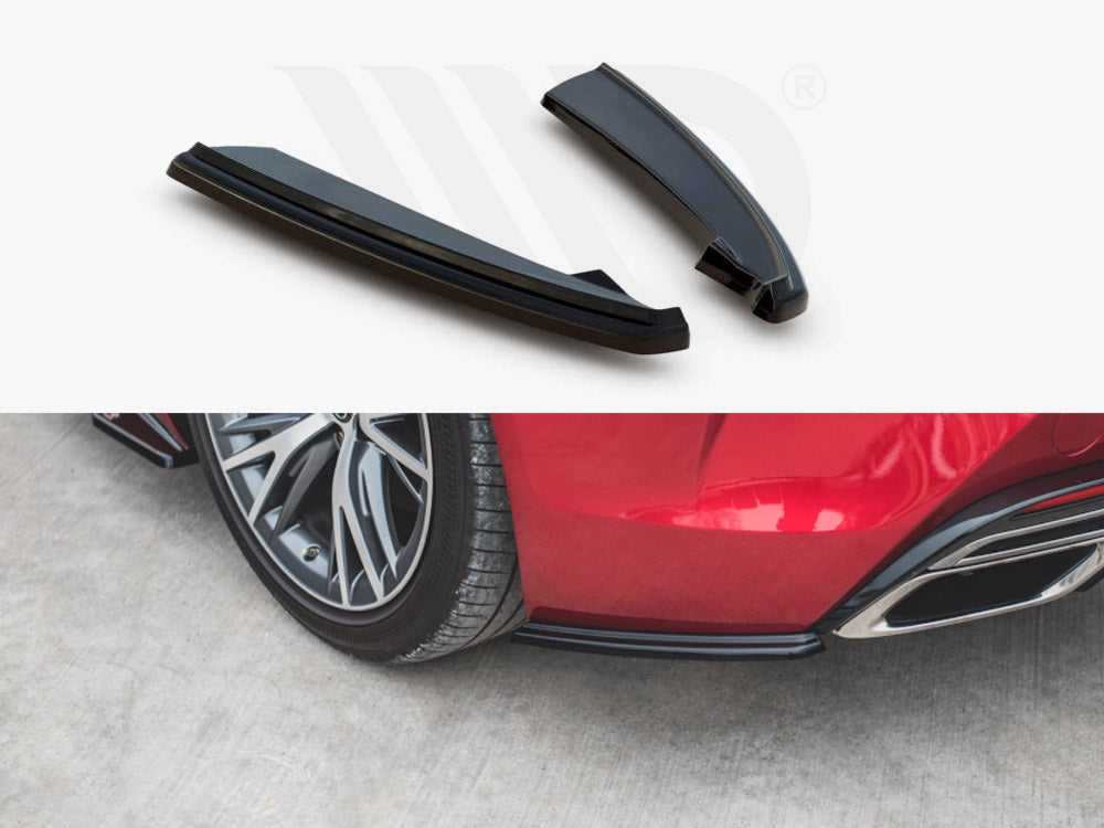 Rear Side Splitters Lexus LC 500 (2017-) - Wayside Performance 
