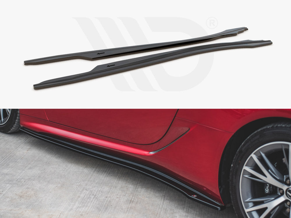 Side Skirts Diffusers Lexus LC 500 (2017-) - Wayside Performance 