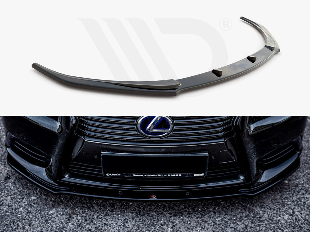 Front Splitter Lexus LS MK4 Facelift (2012-2017) - Wayside Performance 