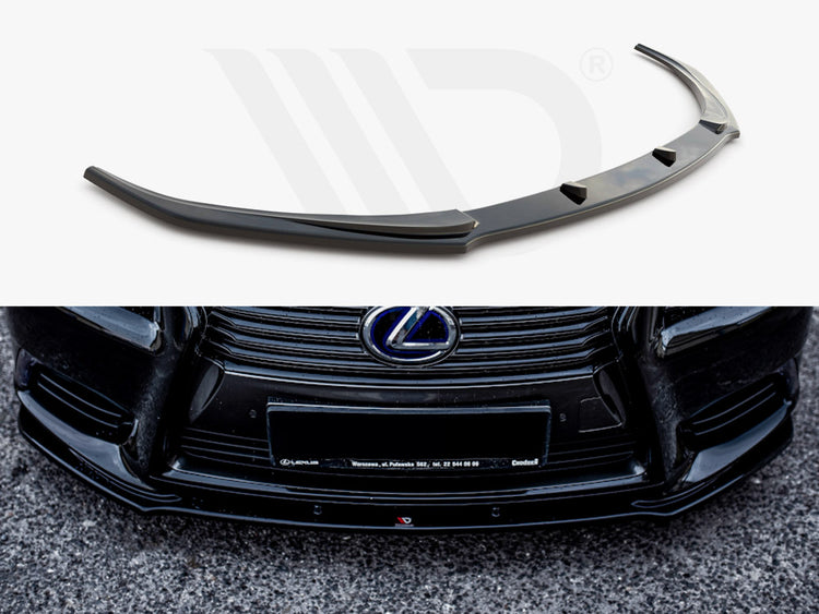 Front Splitter Lexus LS MK4 Facelift (2012-2017) - Wayside Performance 