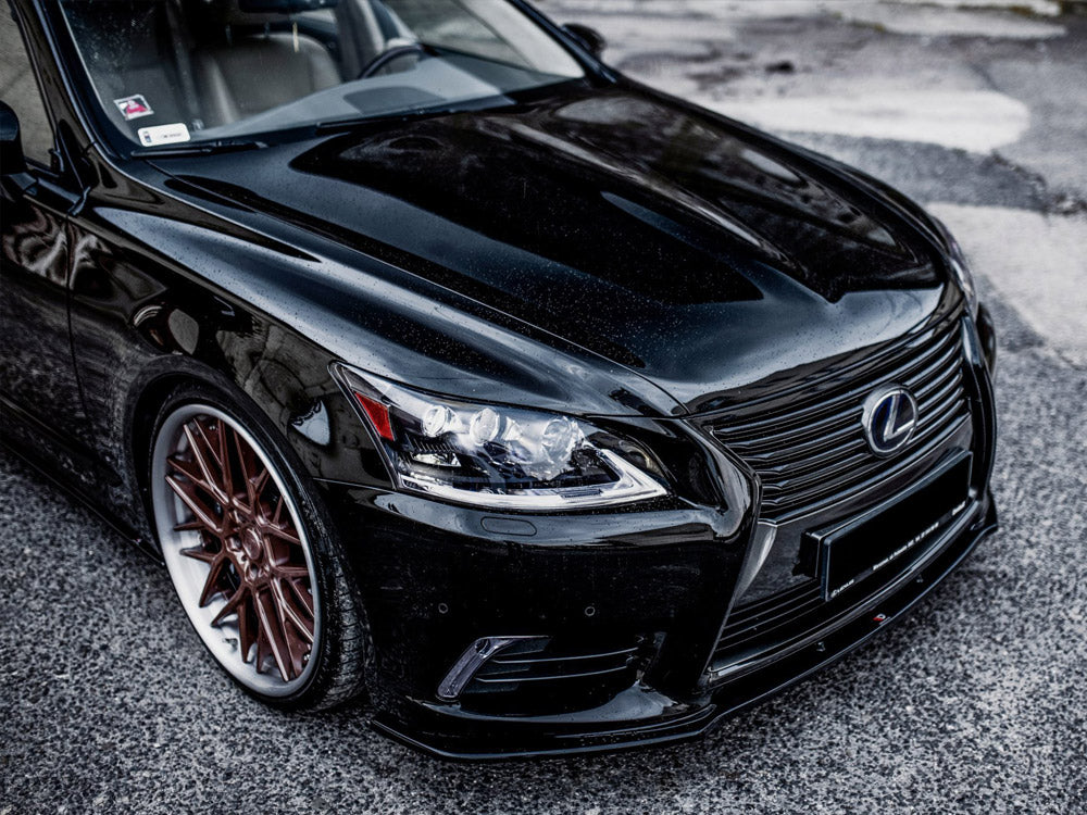 Front Splitter Lexus LS MK4 Facelift (2012-2017) - Wayside Performance 