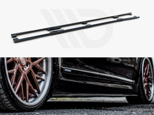 Side Skirts Diffusers Lexus LS Long Wheelbase MK4 Facelift (2012-2017) - Wayside Performance 