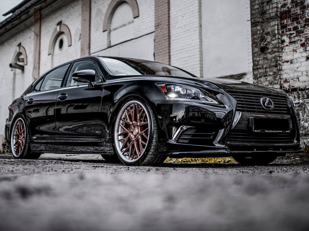 Side Skirts Diffusers Lexus LS Long Wheelbase MK4 Facelift (2012-2017) - Wayside Performance 