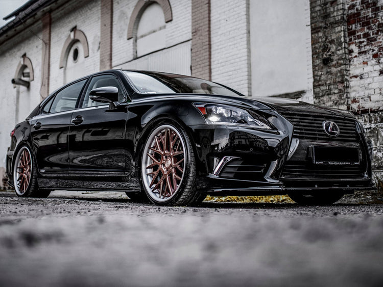 Side Skirts Diffusers Lexus LS Long Wheelbase MK4 Facelift (2012-2017) - Wayside Performance 