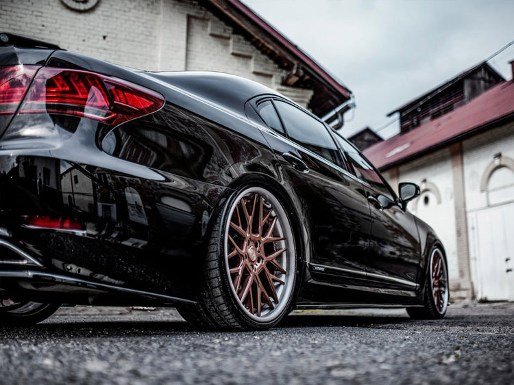 Side Skirts Diffusers Lexus LS Long Wheelbase MK4 Facelift (2012-2017) - Wayside Performance 