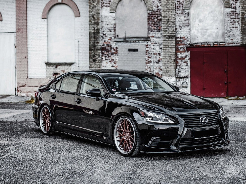Side Skirts Diffusers Lexus LS Long Wheelbase MK4 Facelift (2012-2017) - Wayside Performance 