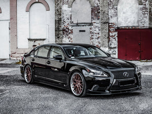 Side Skirts Diffusers Lexus LS Long Wheelbase MK4 Facelift (2012-2017) - Wayside Performance 