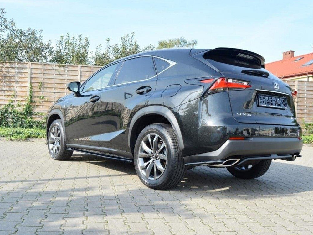 Rear Side Splitters Lexus NX MK1 T (2013- 2016) - Wayside Performance 