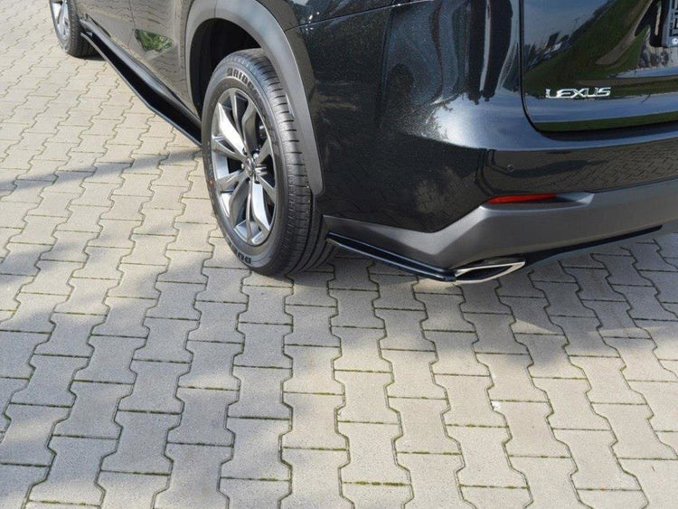 Rear Side Splitters Lexus NX MK1 T (2013- 2016) - Wayside Performance 