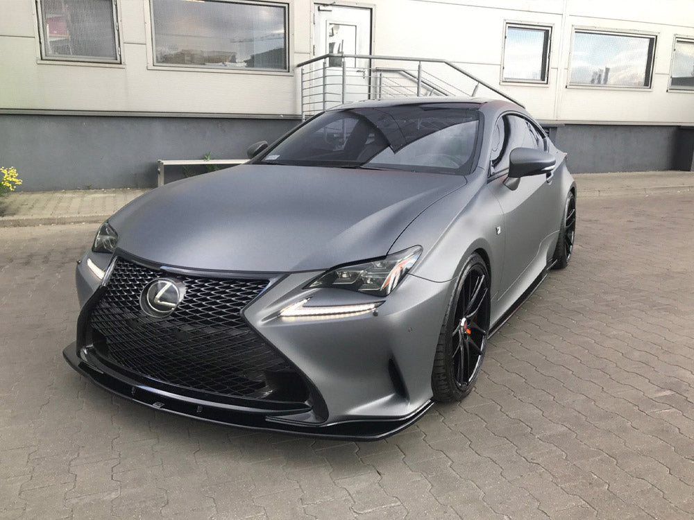 Front Splitter V.1 Lexus RC (2014-UP) - Wayside Performance 