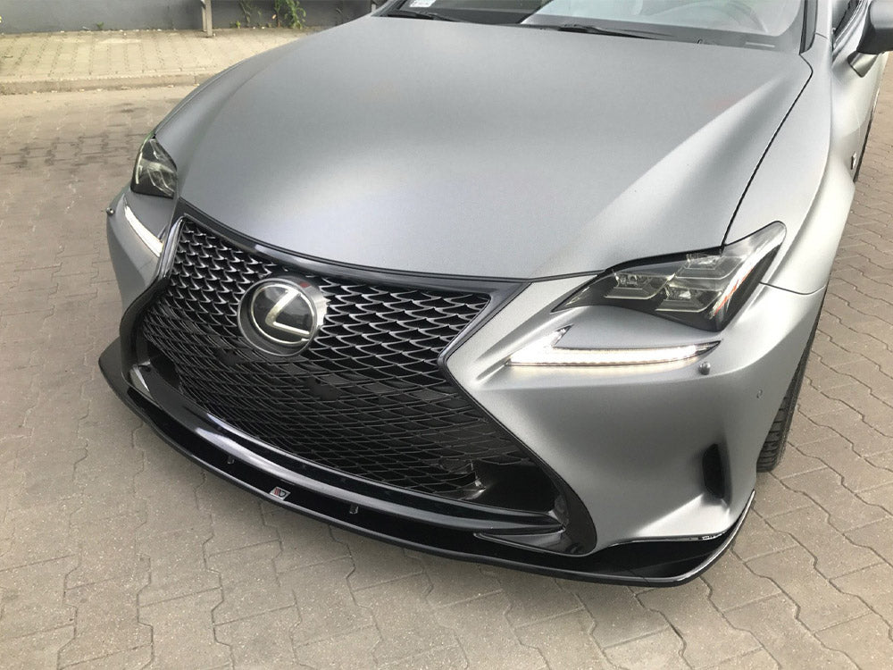 Front Splitter V.1 Lexus RC (2014-UP) - Wayside Performance 