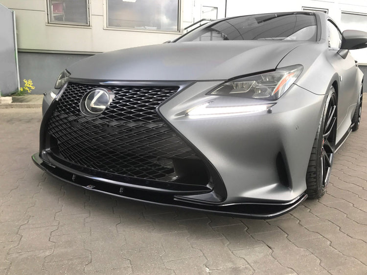 Front Splitter V.1 Lexus RC (2014-UP) - Wayside Performance 