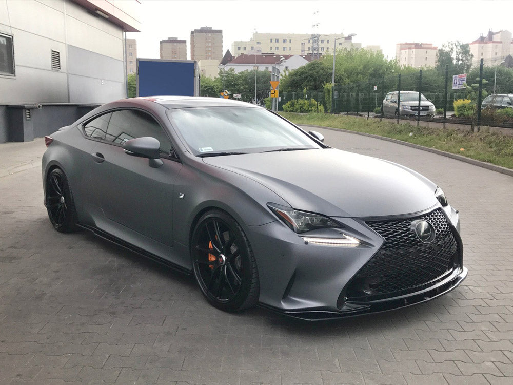 Front Splitter V.1 Lexus RC (2014-UP) - Wayside Performance 