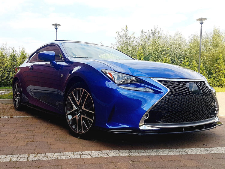 Front Splitter V.2 Lexus RC (2014-UP) - Wayside Performance 
