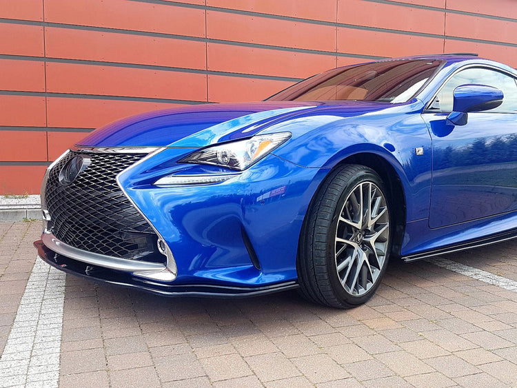 Front Splitter V.2 Lexus RC (2014-UP) - Wayside Performance 