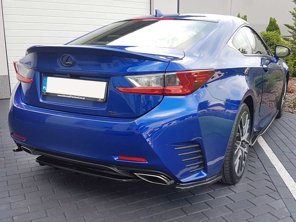 Rear Side Splitters Lexus RC (2014-UP) - Wayside Performance 