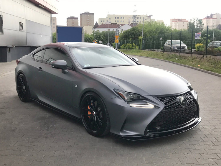 Side Skirts Diffusers Lexus RC (2014-UP) - Wayside Performance 