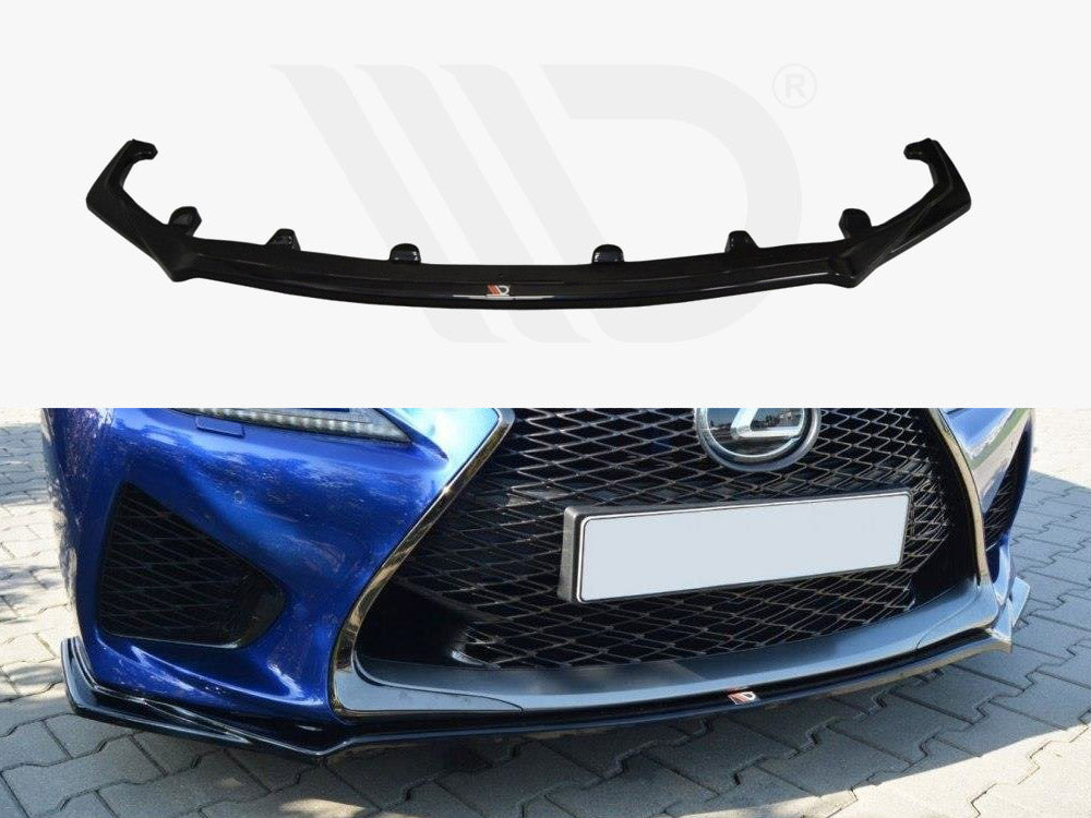 Front Splitter V.1 Lexus RC F (2014-2019) - Wayside Performance 