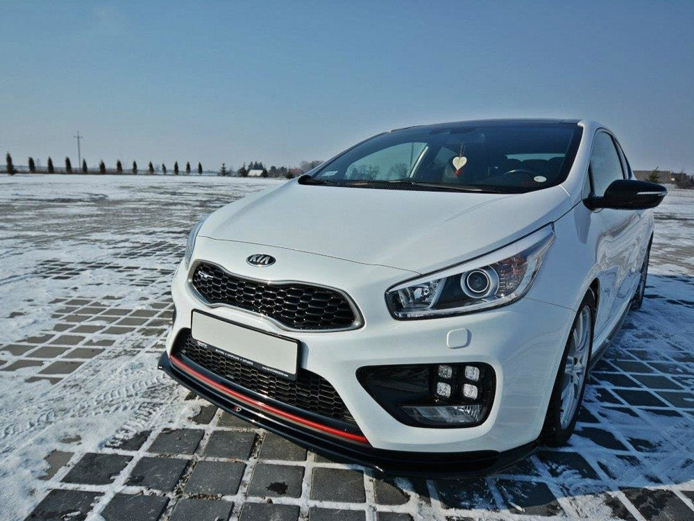Front Splitter V.1 KIA Cee'd GT MK2 (2013-2018) - Wayside Performance 