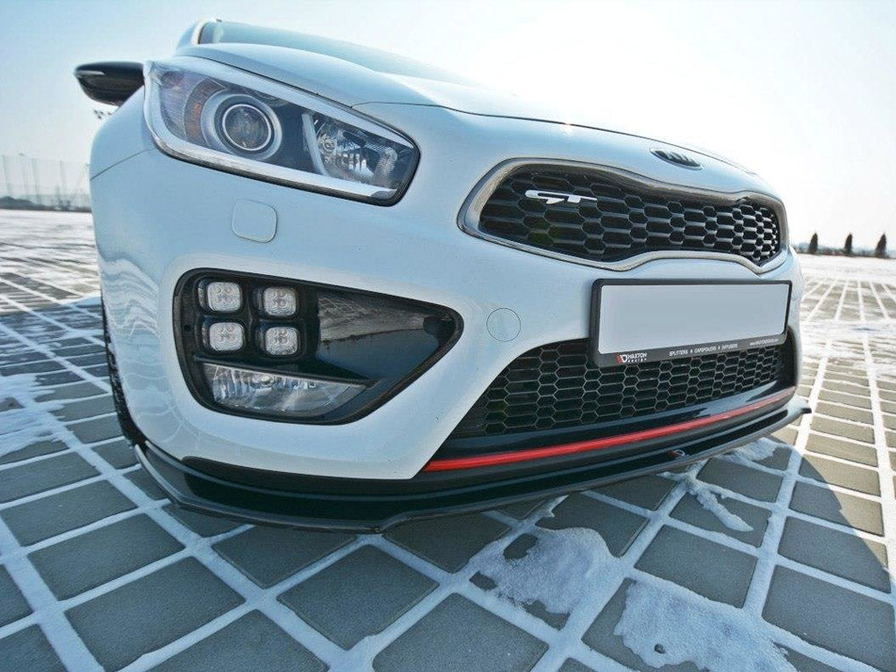 Front Splitter V.1 KIA Cee'd GT MK2 (2013-2018) - Wayside Performance 