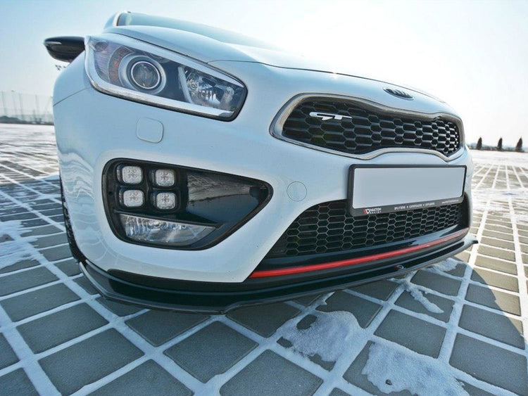 Front Splitter V.1 KIA Cee'd GT MK2 (2013-2018) - Wayside Performance 