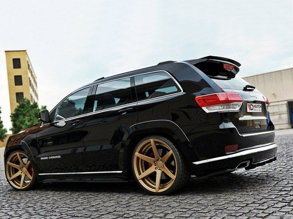 Central Rear Splitter (Vertical Bars) JEEP Grand Cherokee WK2 Summit Facelift - Wayside Performance 