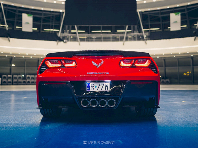 Rear Side Splitters Chevrolet Corvette C7 (2013-19) - Wayside Performance 