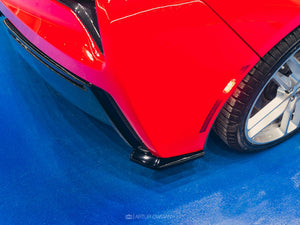 Rear Side Splitters Chevrolet Corvette C7 (2013-19) - Wayside Performance 
