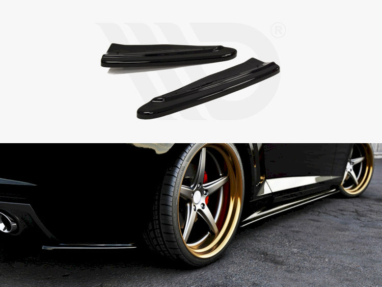 Rear Side Splitters Chevrolet Camaro V SS - EU Version (Preface) (2009-13) - Wayside Performance 