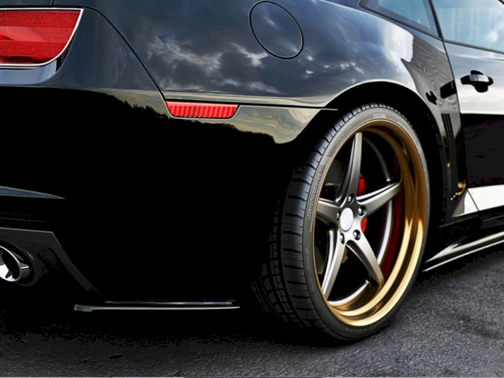 Rear Side Splitters Chevrolet Camaro V SS - EU Version (Preface) (2009-13) - Wayside Performance 