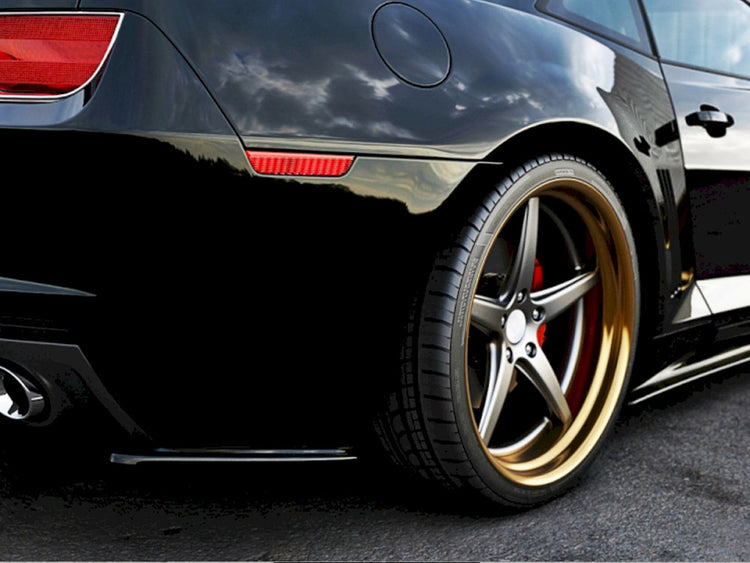 Rear Side Splitters Chevrolet Camaro V SS - EU Version (Preface) (2009-13) - Wayside Performance 