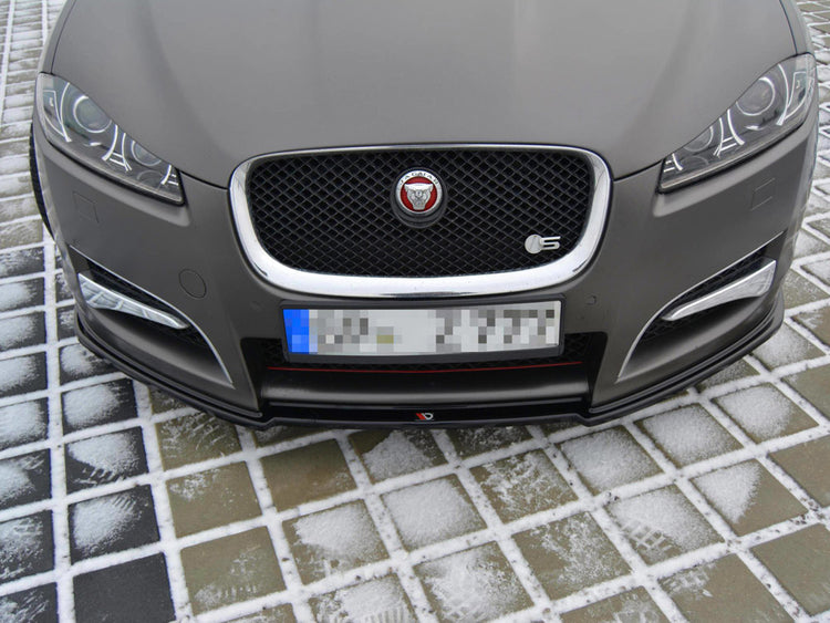 Front Splitter Jaguar XF (X250) Mk1 Sportbrake S-Pack (2012-2015) - Wayside Performance 