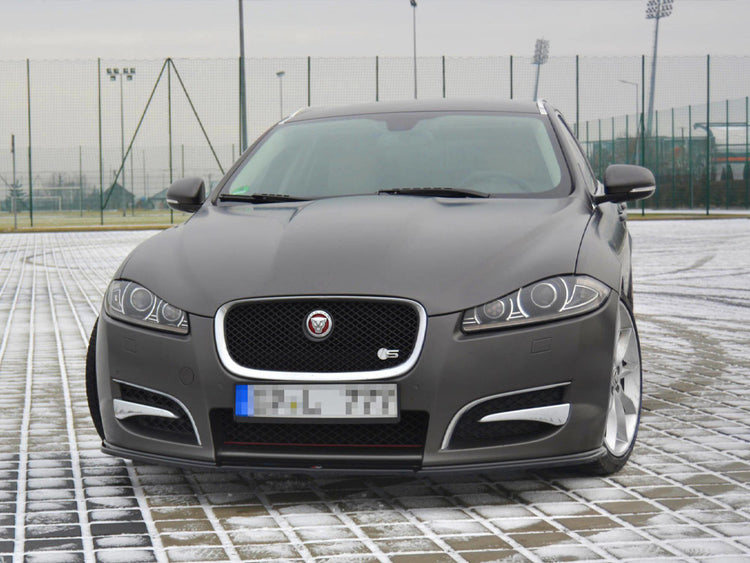 Front Splitter Jaguar XF (X250) Mk1 Sportbrake S-Pack (2012-2015) - Wayside Performance 