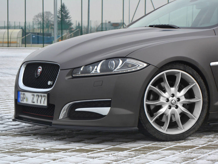 Front Splitter Jaguar XF (X250) Mk1 Sportbrake S-Pack (2012-2015) - Wayside Performance 