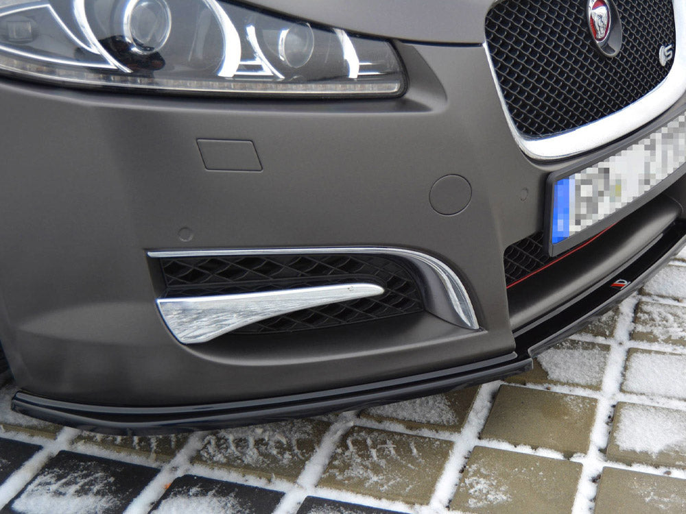 Front Splitter Jaguar XF (X250) Mk1 Sportbrake S-Pack (2012-2015) - Wayside Performance 