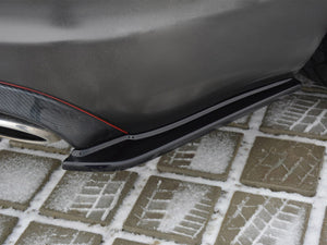 Rear Side Splitters Jaguar XF (X250) MK1 Sportbrake S-pack (2012-2015) - Wayside Performance 
