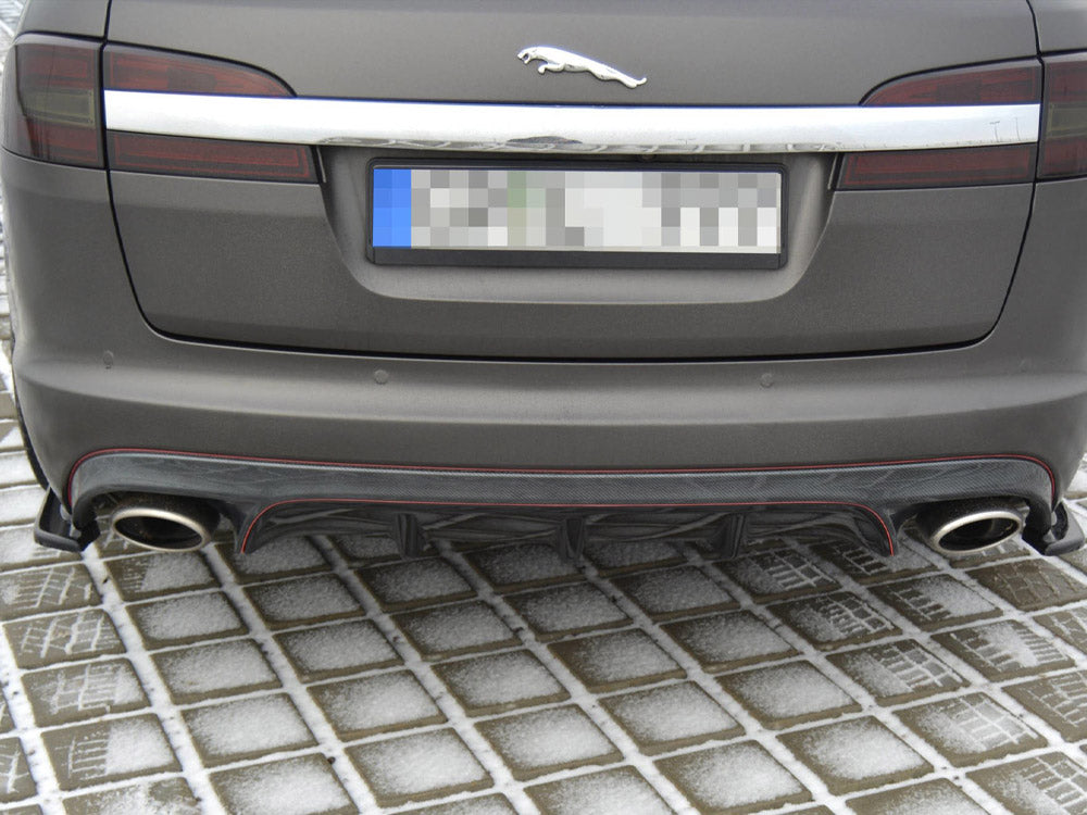 Rear Side Splitters Jaguar XF (X250) MK1 Sportbrake S-pack (2012-2015) - Wayside Performance 