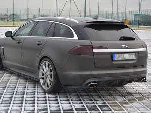 Rear Side Splitters Jaguar XF (X250) MK1 Sportbrake S-pack (2012-2015) - Wayside Performance 