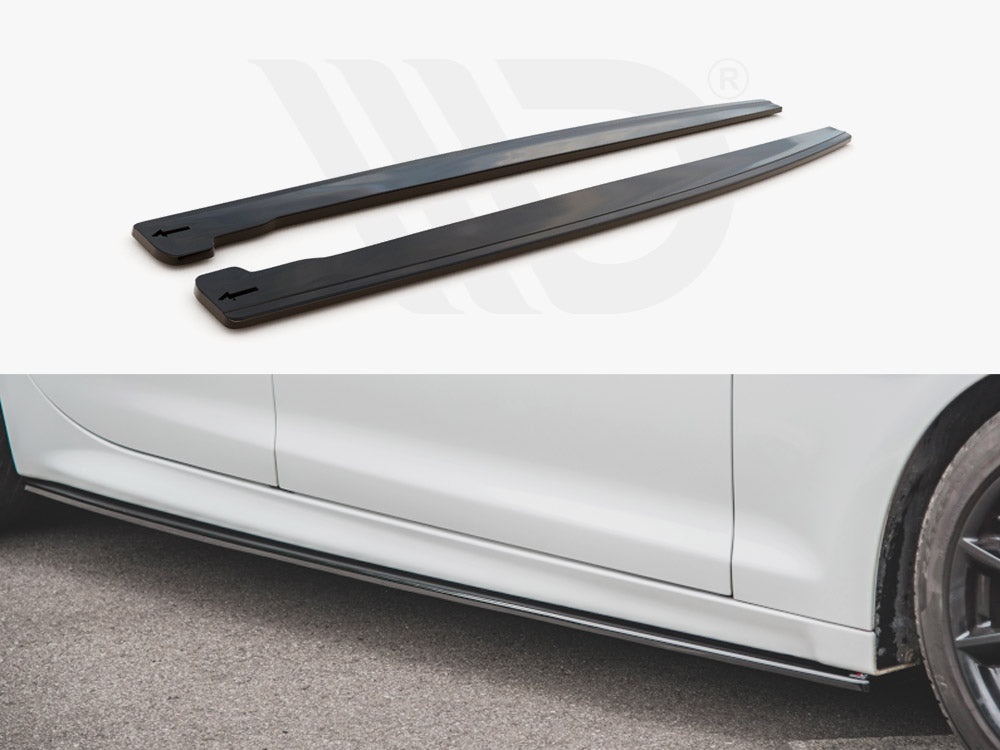 Side Skirts Splitters Jaguar XJ X351 Facelift (2015-2019) - Wayside Performance 