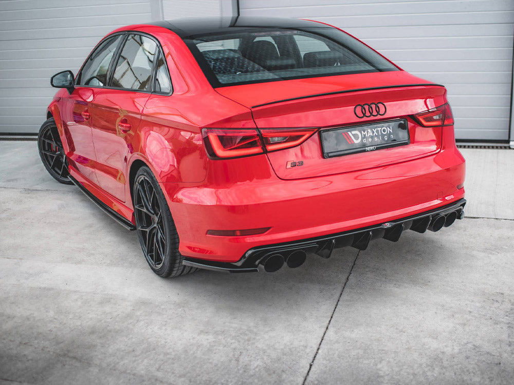 Maxton Design Rear Valance Audi S3 Sedan 8v (2013-2016) - Wayside Performance 