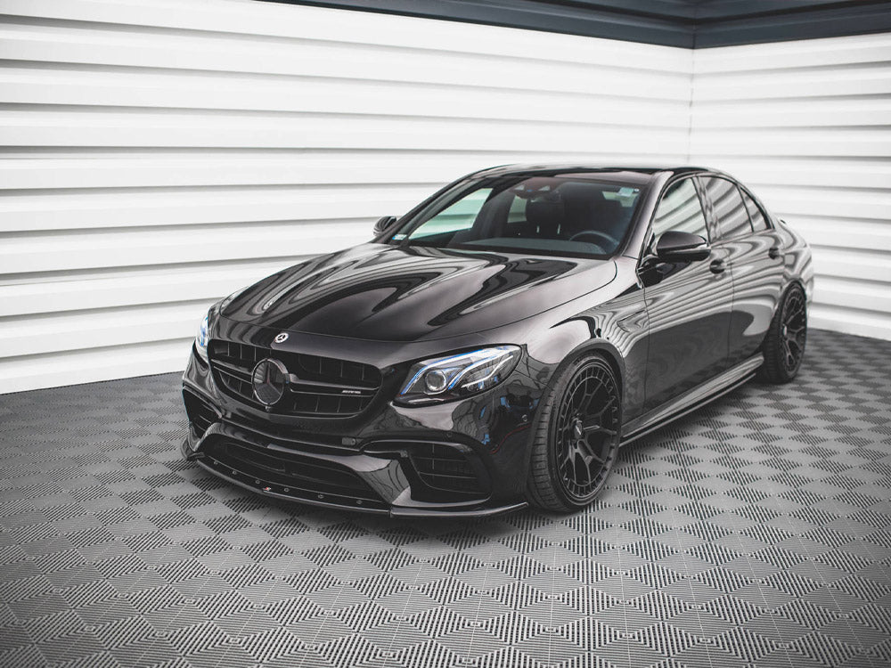Front Splitter V.3 Mercedes E63 AMG Estate / Sedan S213 / W213 - Wayside Performance 