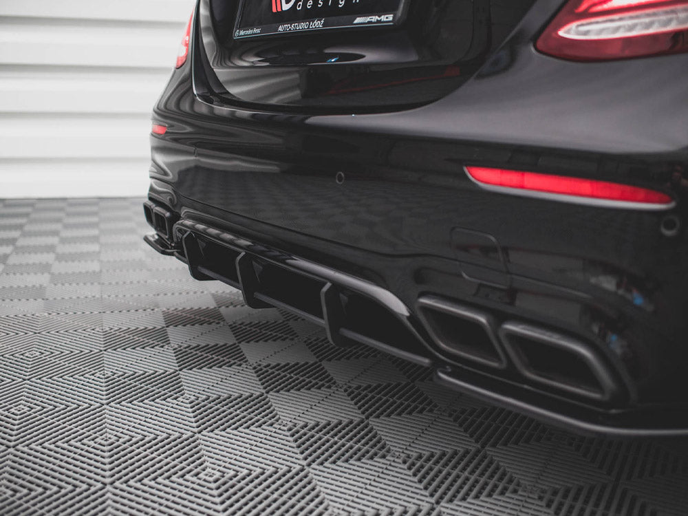 Street PRO Rear Diffuser Mercedes E63 AMG Estate / Sedan S213 / W213 (2017-2021) - Wayside Performance 