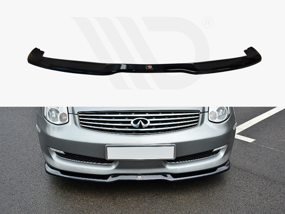 Front Splitter V.1 Infiniti G35 Coupe (2003-2007) - Wayside Performance 