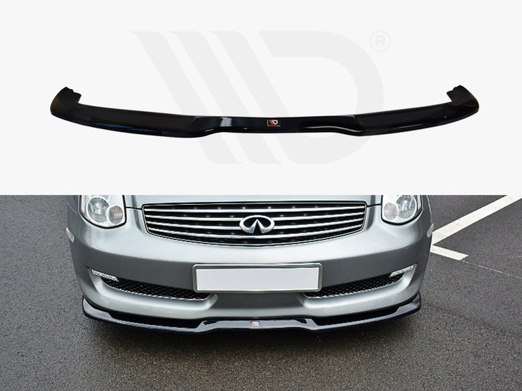 Front Splitter V.1 Infiniti G35 Coupe (2003-2007) - Wayside Performance 