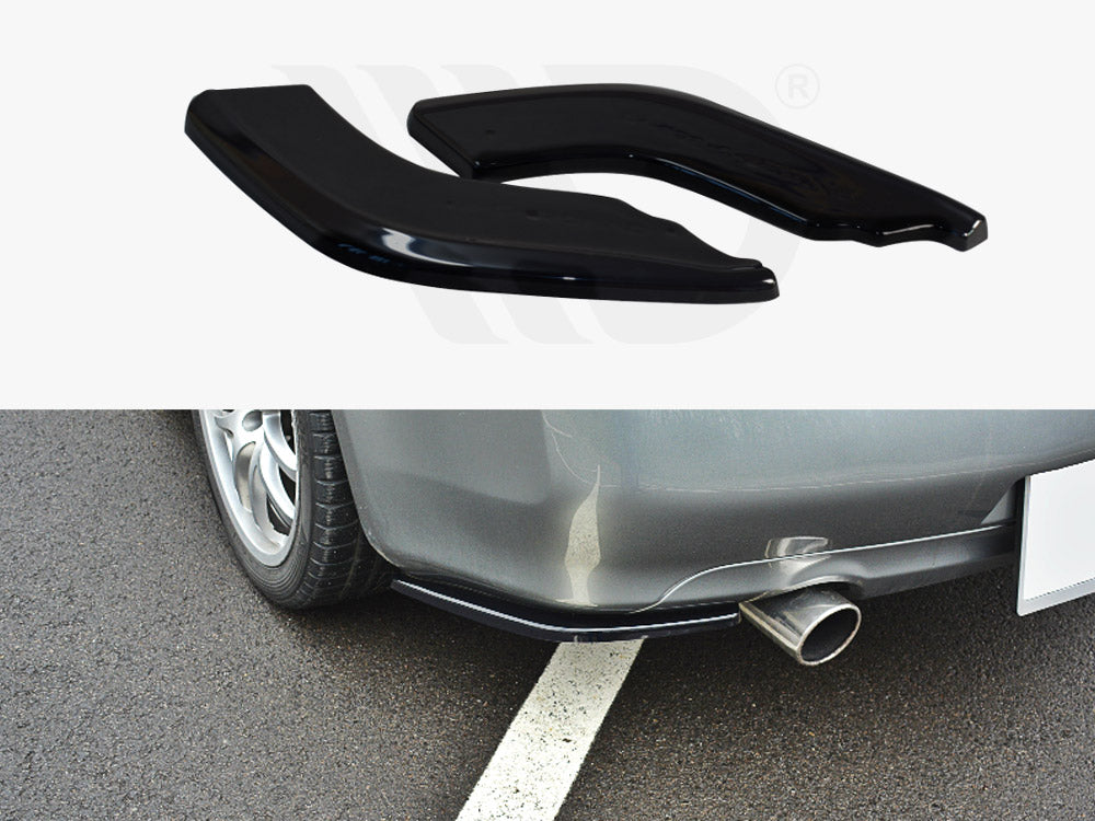 Rear Side Splitters Infiniti G35 Coupe (2003-2007) - Wayside Performance 