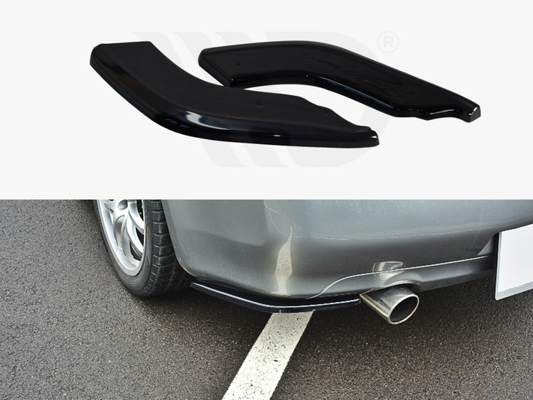 Rear Side Splitters Infiniti G35 Coupe (2003-2007) - Wayside Performance 