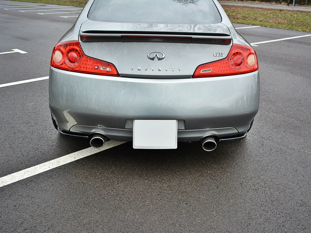 Rear Side Splitters Infiniti G35 Coupe (2003-2007) - Wayside Performance 
