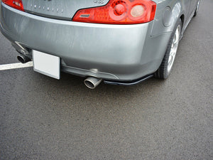 Rear Side Splitters Infiniti G35 Coupe (2003-2007) - Wayside Performance 