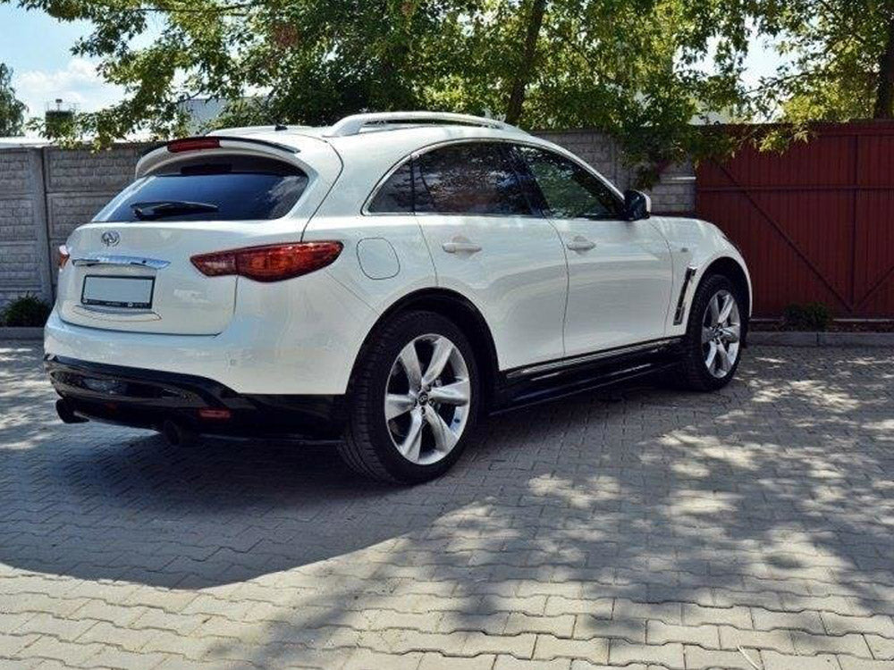 Side Skirts Diffusers Infiniti QX70 - Wayside Performance 